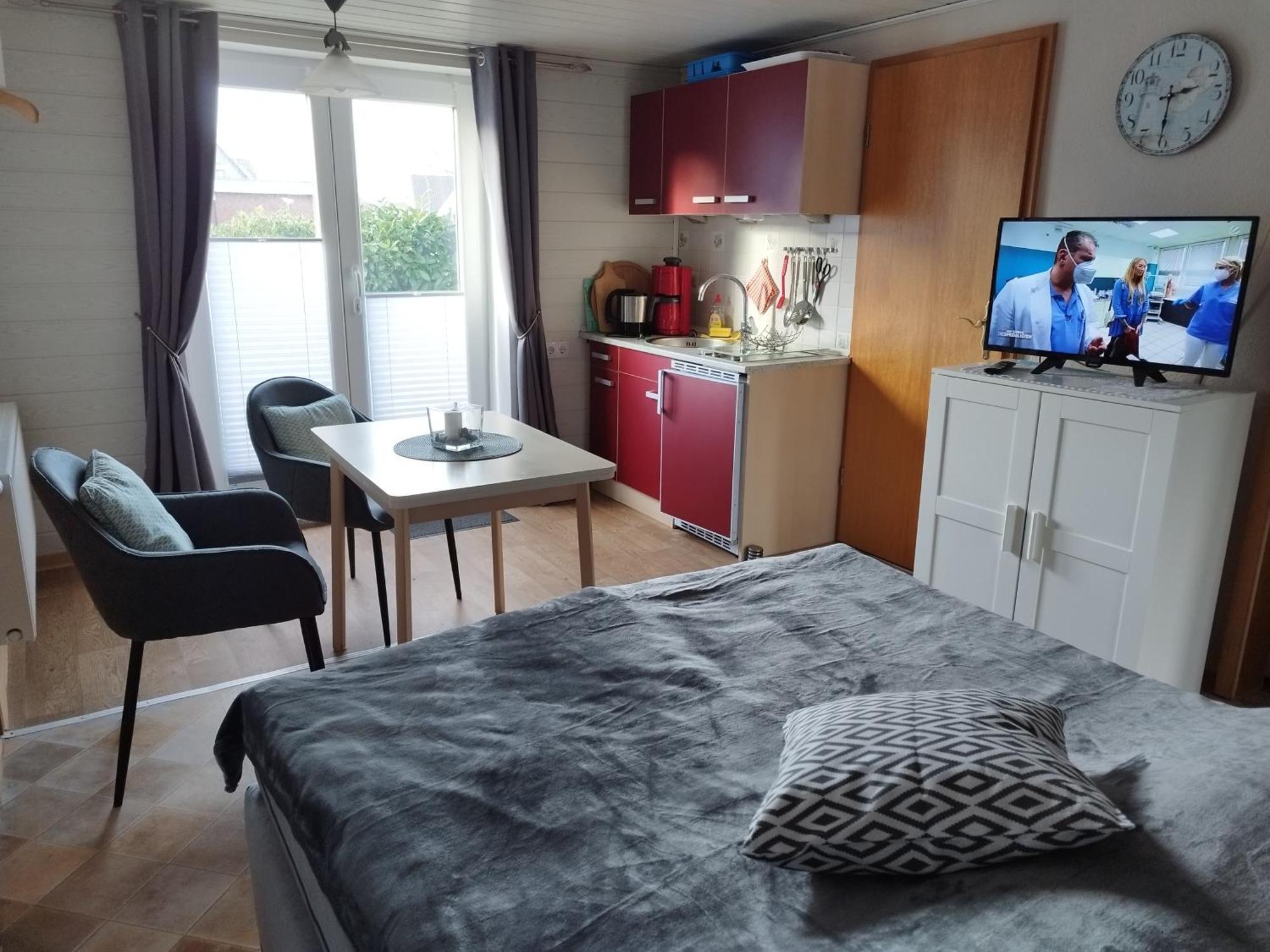 Fewo 3 Mit Terrasse, Box-Bett, Kl Extra Zimmer, Tresor Даме Экстерьер фото